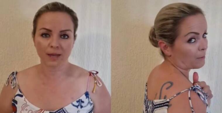 Mónica Taibo denuncia violencia intrafamiliar