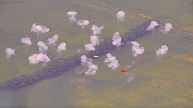 El ejército de Rusia utiliza drones para atacar a las fuerzas de Ucrania que penetraron en la región de Kursk.