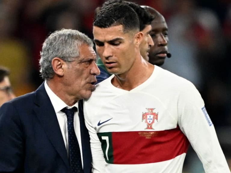 DT de Portugal rechaza polémico gesto de Cristiano Ronaldo en el Mundial de Qatar: «Realmente no me gustó nada»