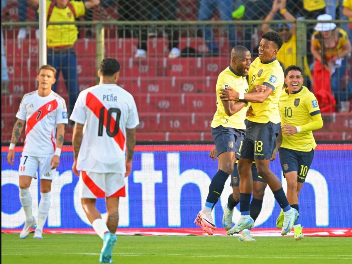 Ecuador cumple la tarea en casa y deja en el abismo a Perú en las Eliminatorias Sudamericanas
