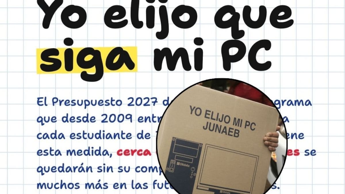 Crean plataforma en medio de polémica por fin de “Yo elijo mi PC”: buscan reunir firmas para reponerlo