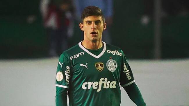 Benjamín Kuscevic no fue convocado en triunfo del Palmeiras