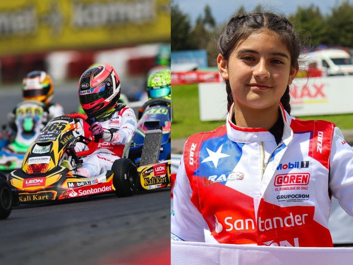 “Sueño con llegar a la Fórmula 1”: la historia de la joven piloto de 12 años que promete ubicar a Chile en la élite del deporte motor