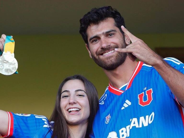 La alegría de Marco Grimalt tras ver a la U: «Feliz de volver al estadio y acompañar al equipo de mis pasiones»