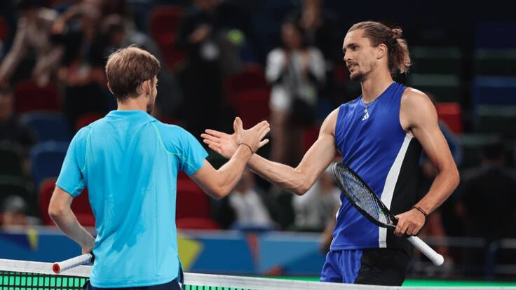 David Goffin dio el batacazo en Shanghái pasando por encima de Alexander Zverev en los octavos de final