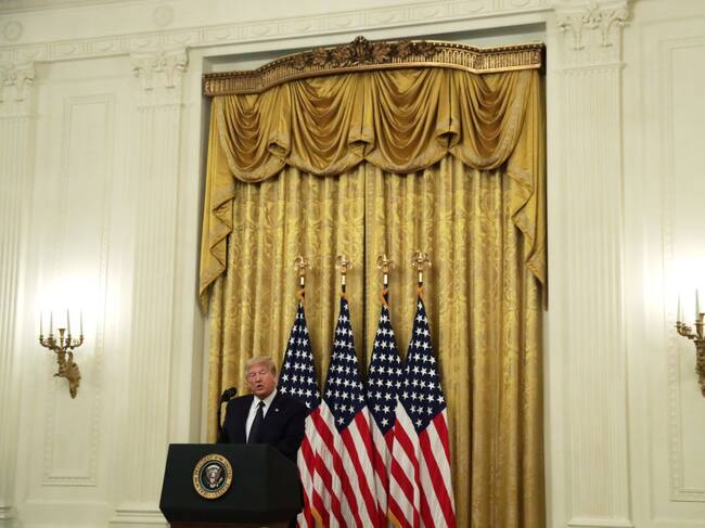 Donald Trump en la Casa Blanca
