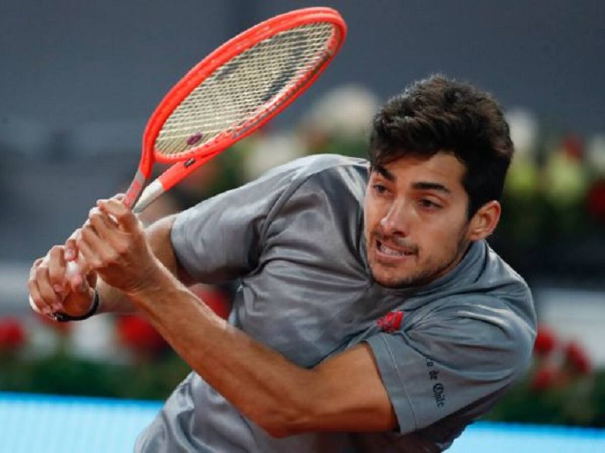 Cristian Garin tuvo todo para ganarle a Matteo Berrettini, pero se fue del partido y terminó cayendo por 6-0 en el tercer set