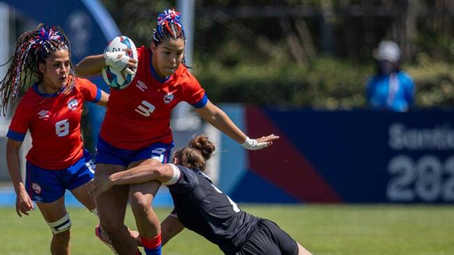 rugby 7 femenino - chile - séptimo lugar - juegos panamericanos santiago 2023