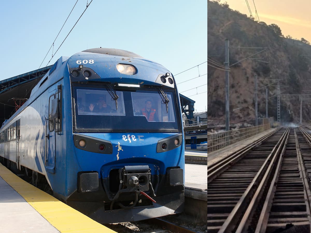 Desde este lunes “hasta nuevo aviso”: EFE no tendrá servicio de trenes entre Limache y Valparaíso