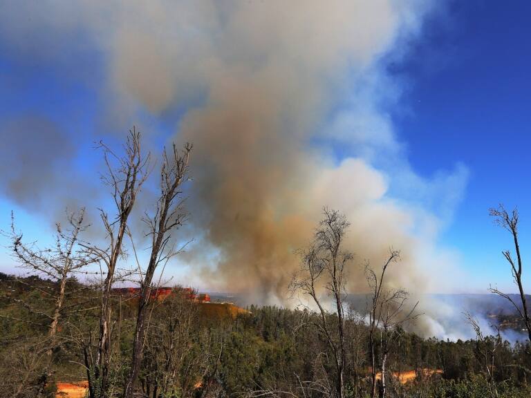incendio forestal isla de pascua