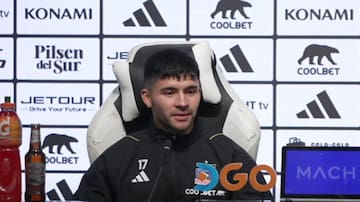 Cristián Riquelme es presentando como refuerzo de Colo Colo: “Es un sueño estar acá; espero que este no sea mi techo”