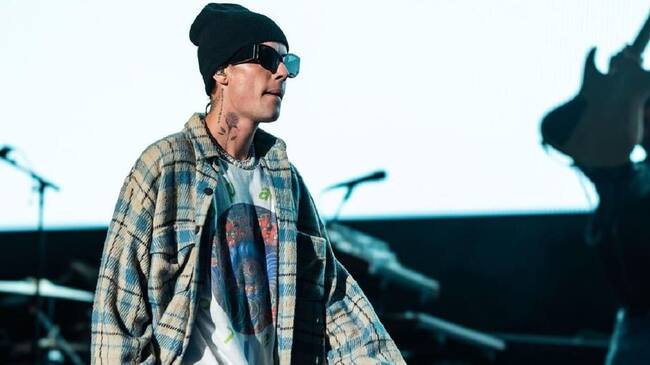 Justin Bieber en concierto Chile