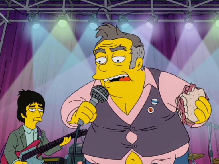 Fue tildado de racista y obeso: Morrissey aseguró sentirse «insultado» luego de ser parodiado en Los Simpson
