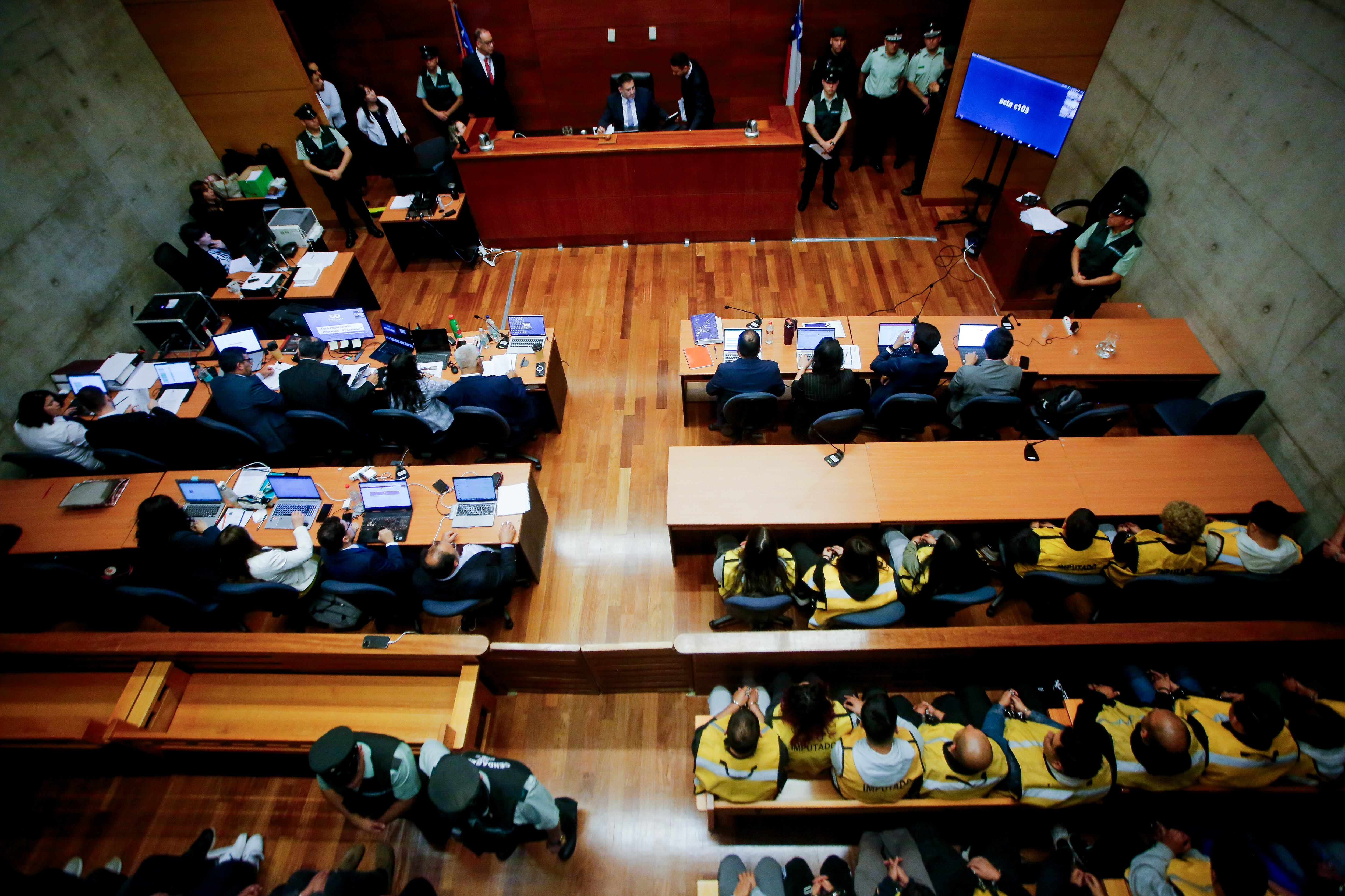 Audiencia de formalización de imputados en caso Operación Apocalipsis