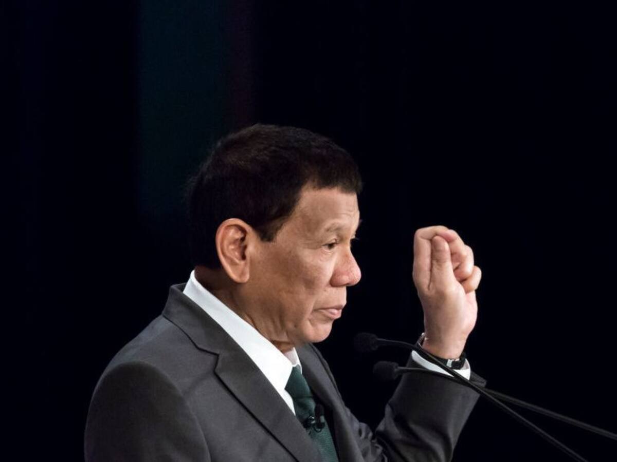 Presidente de Filipinas ordenó disparar a quienes infrinjan la cuarentena del Covid-19