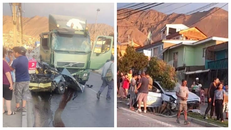 Grave accidente de tránsito en Antofagasta