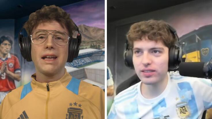 Davoo Xeneize ve la imitación que le hizo Stefan Kramer y así reacciona: estallan las redes