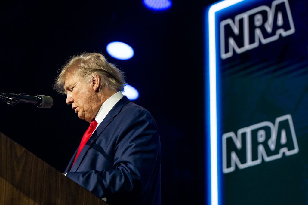 Donald Trump es orador de la NRA en Houston tras la matanza en Texas