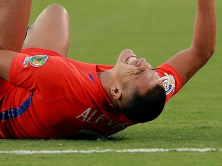 Las impactantes fotos que muestran cómo quedó el tobillo de Alexis Sánchez
