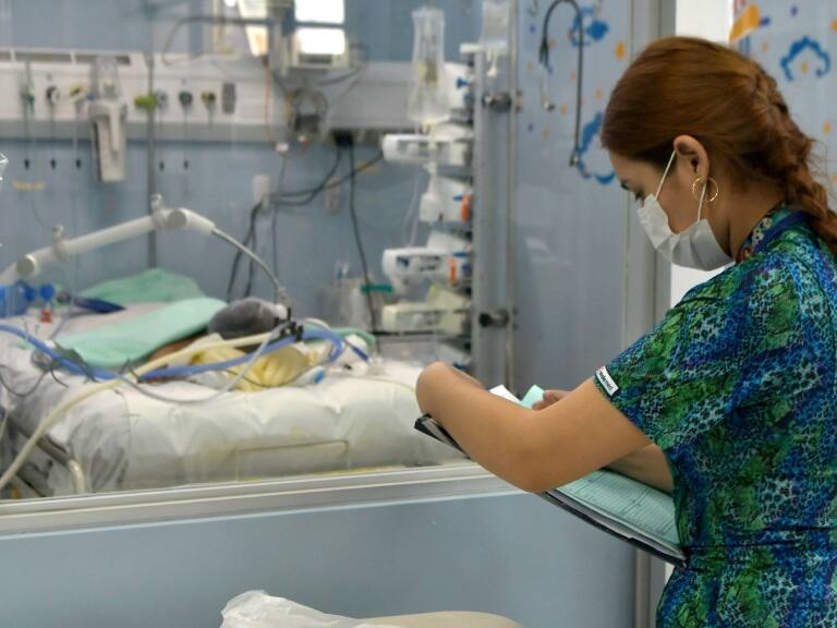 Ocupación de camas UCI pediátricas por enfermedades respiratorias baja al 83,6%