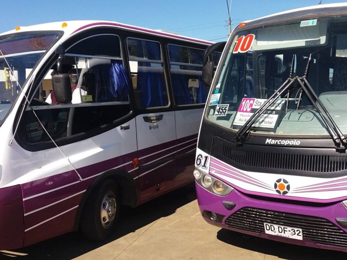 Suspenden linea 10 de microbuses en Temuco por caso de coronavirus