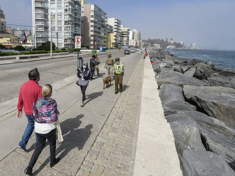 Viña del Mar y Valparaíso salen de cuarentena