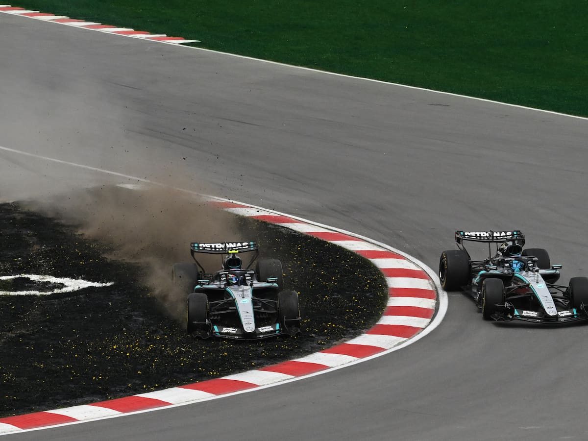 Explota la tensión en Mercedes: Russell y Antonelli protagonizan feroz duelo en GP de Canadá de la Fórmula 1