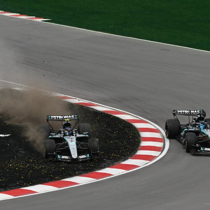 Explota la tensión en Mercedes: Russell y Antonelli protagonizan feroz duelo en GP de Canadá de la Fórmula 1