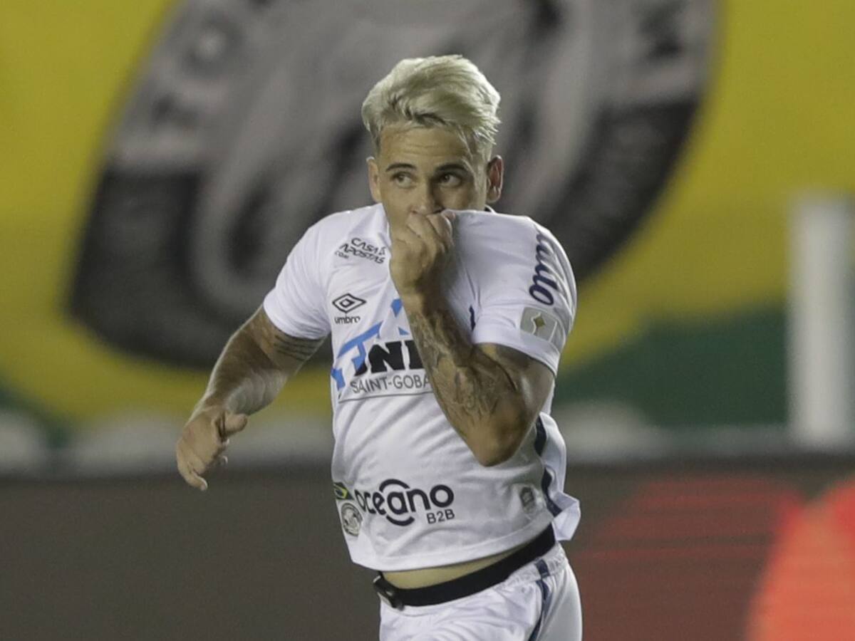 Se queda en Brasil: Yeferson Soteldo renovó su contrato con Santos FC