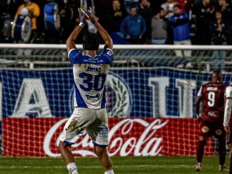 Diego Arias, goleador de la Primera B