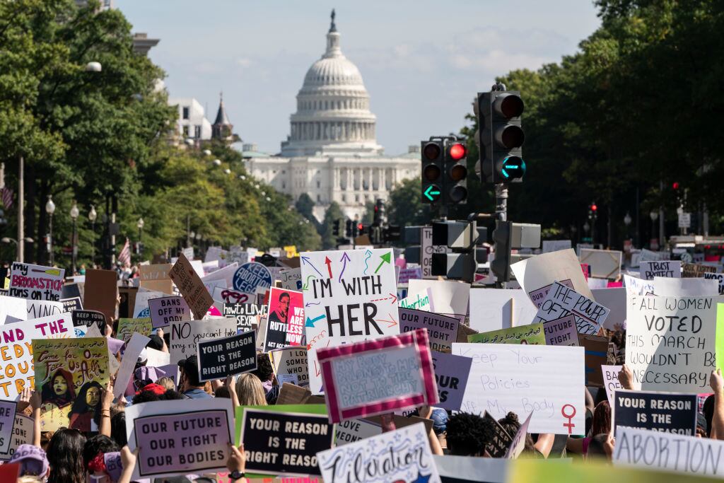 Manifestación por los derechos de las mujeres en Washington