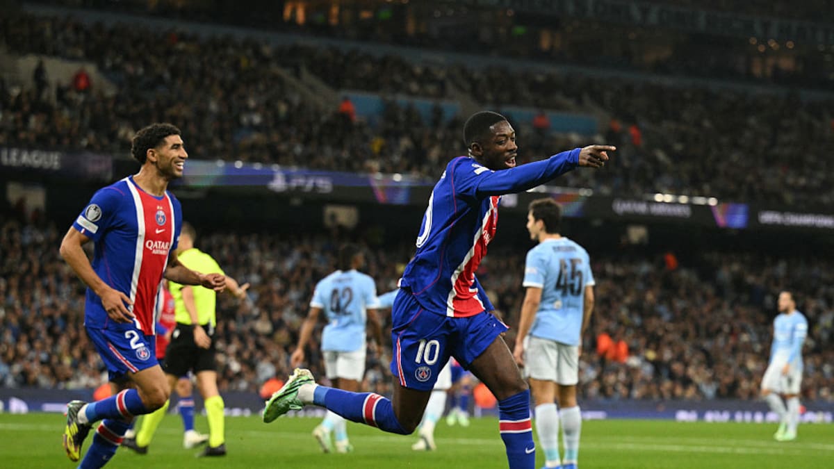 Despertó tarde: Manchester City fue sorprendido por el PSG y cayó en una nueva jornada de la Champions League