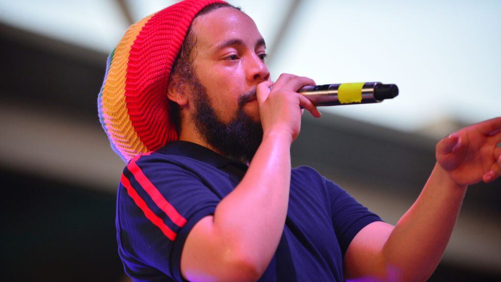 MIRAMAR, FL - JUNE 23: Jo Mersa Marley performs on stage during the Caribbean Village Festival at Miramar Regional Park Amphitheater on June 23, 2019 in Miramar, Florida. (Photo by Johnny Louis/Getty Images)