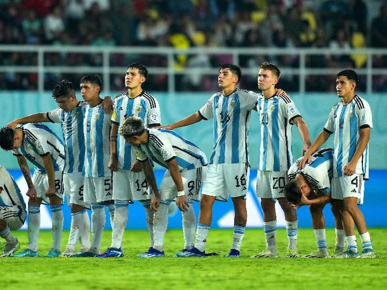 Argentina se queda sin final en el Mundial Sub 17: así fueron los dos penales que falló ante Alemania en una dramática definición