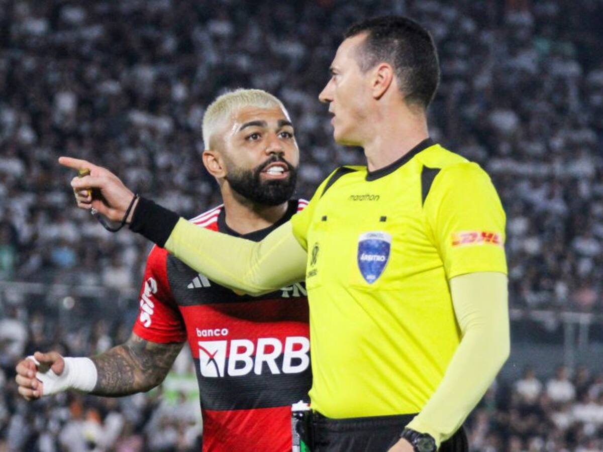 Gabigol estalla tras la eliminación de Flamengo: «La sede de Conmebol está al lado, fue un robo muy grande»
