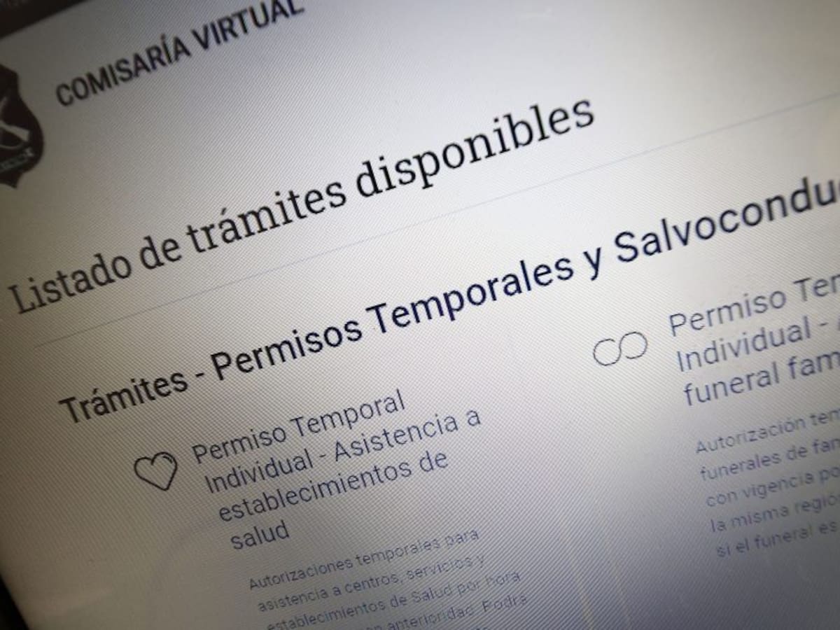 Usuarios reportan la caída del sitio web de Comisaría Virtual