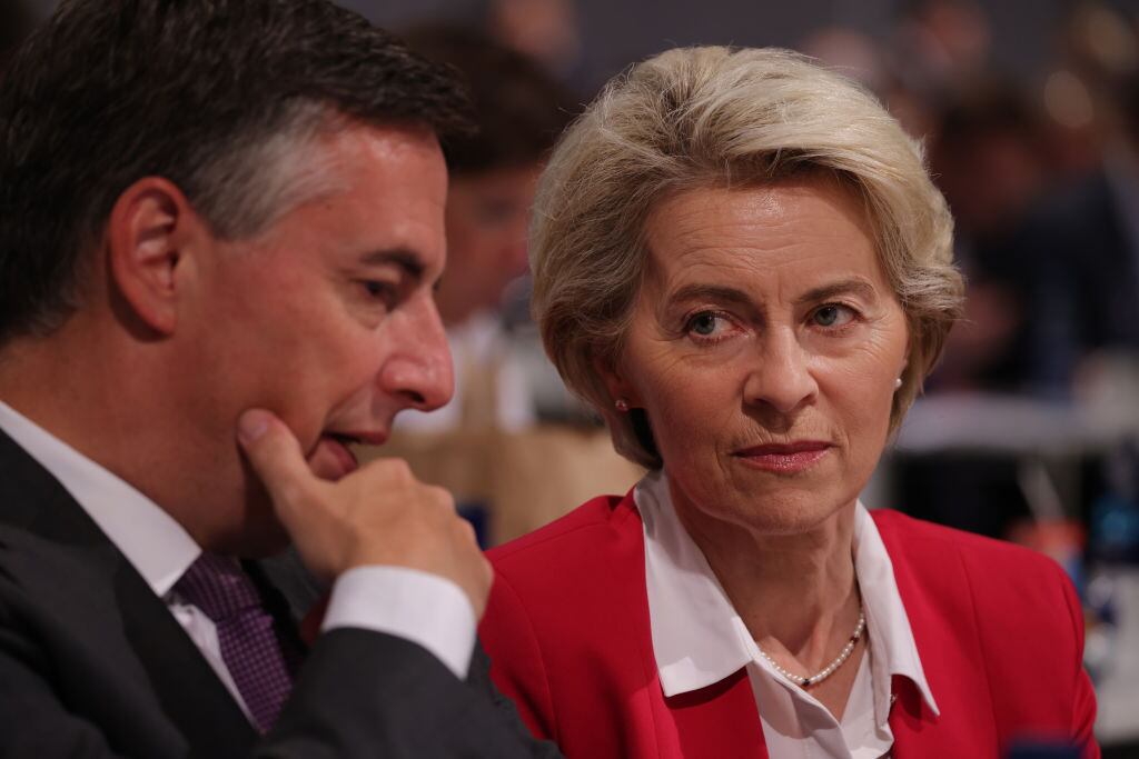 La presidenta de la Comisión Europea, Ursula Von Der Leyen