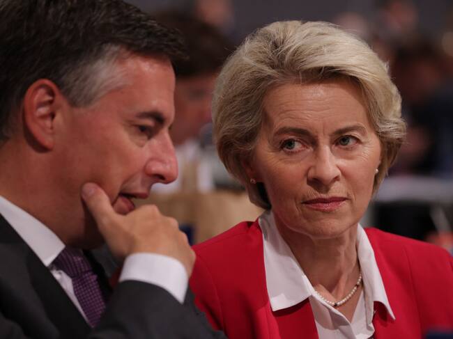 La presidenta de la Comisión Europea, Ursula Von Der Leyen