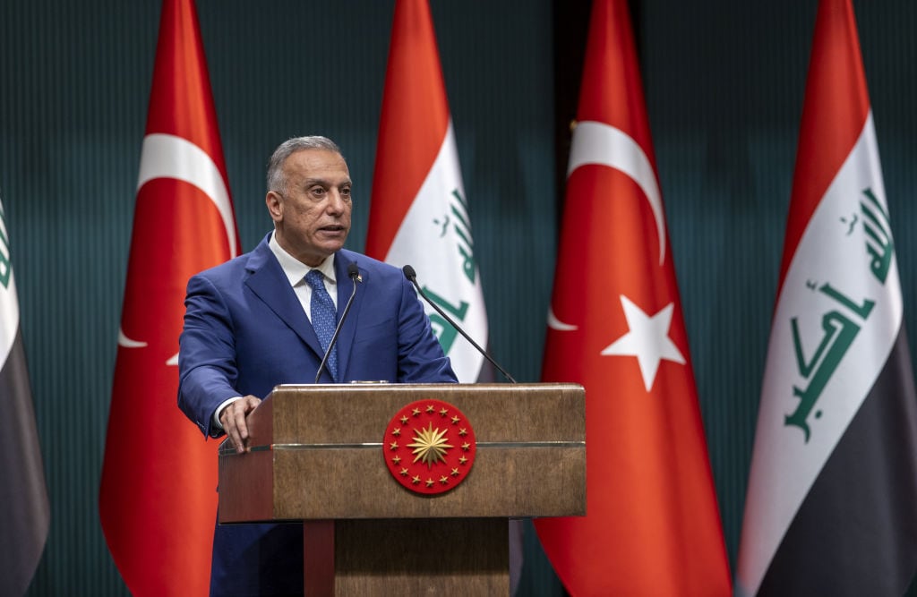 El primer ministro de Irak Mustafa Al-Kadhimi
