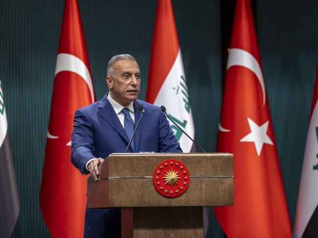 El primer ministro de Irak Mustafa Al-Kadhimi