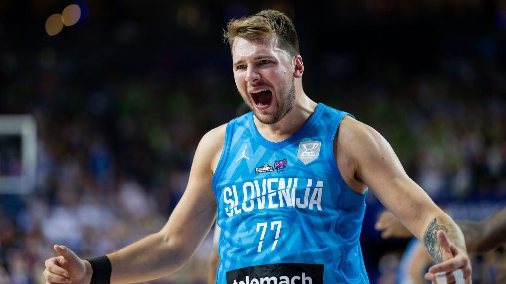 Luka Doncic - Eslovenia v Francia - Eurobasket