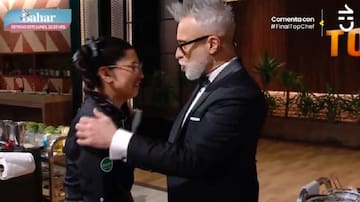 VIDEO. ¡Colapsó en la final! Eskarcita vivió tenso momento de llanto y angustia en el desenlace de Top Chef VIP