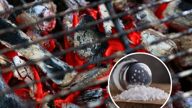 ¿Por qué se recomienda tirar sal sobre las brasas del asado? Esta es la explicación