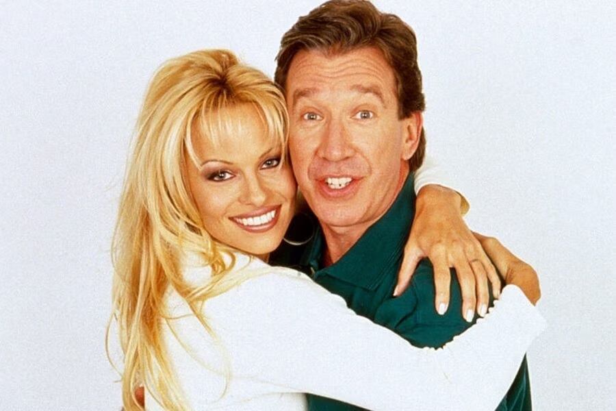 Pamela Anderson y Tim Allen.