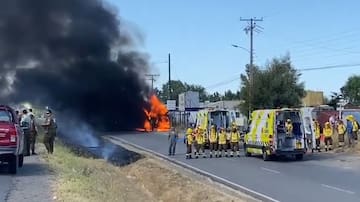 Avioneta de Conaf se estrella en la Ruta 5 Sur: piloto muere y cuatro personas resultaron lesionadas