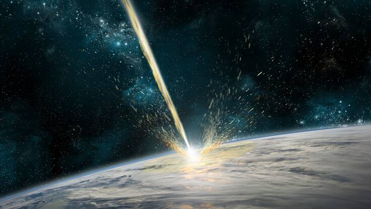 Científicos descubren de dónde vino el asteroide que mató a los dinosaurios