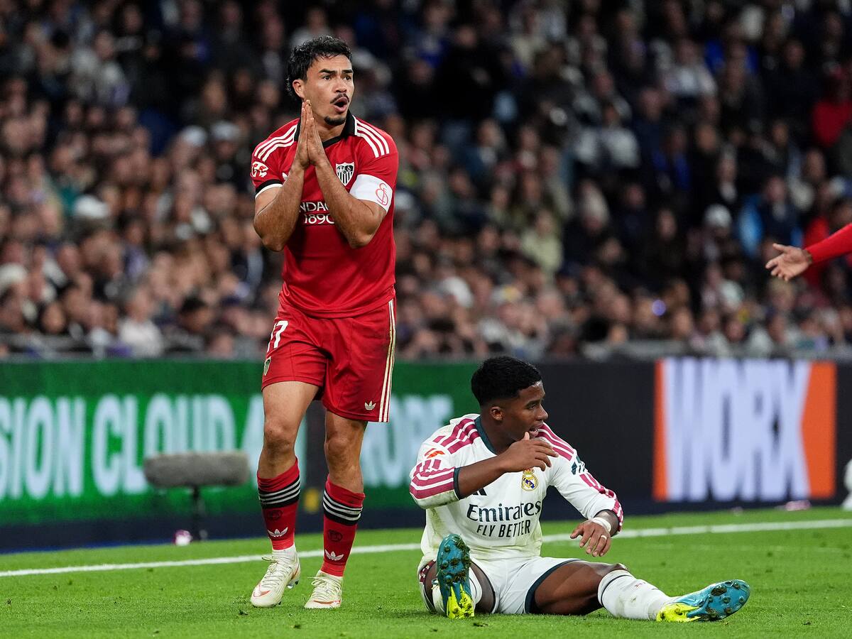 Gabriel Suazo sale goleado del Bernabéu: Real Madrid evidencia la gran falencia del Sevilla en la temporada