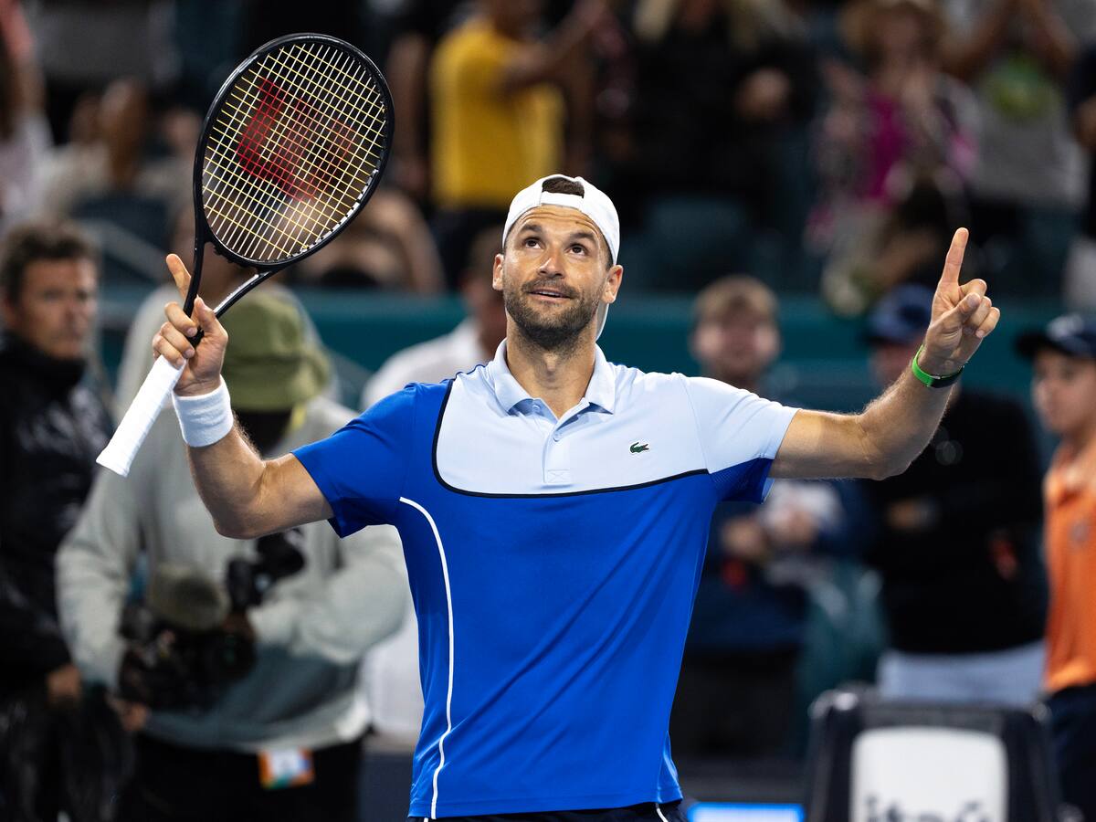 Dimitrov vence a Zverev y se cita con Sinner en la gran final del Masters 1000 de Miami