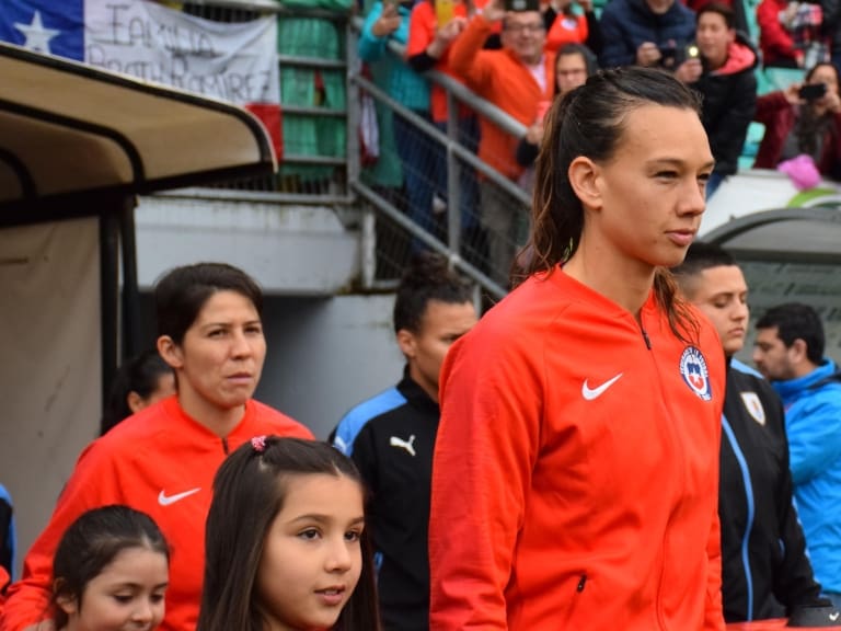 Tiane Endler afronta el debut de La Roja Femenina en Santiago 2023: «Tenemos las armas para revertir el juego de Paraguay»