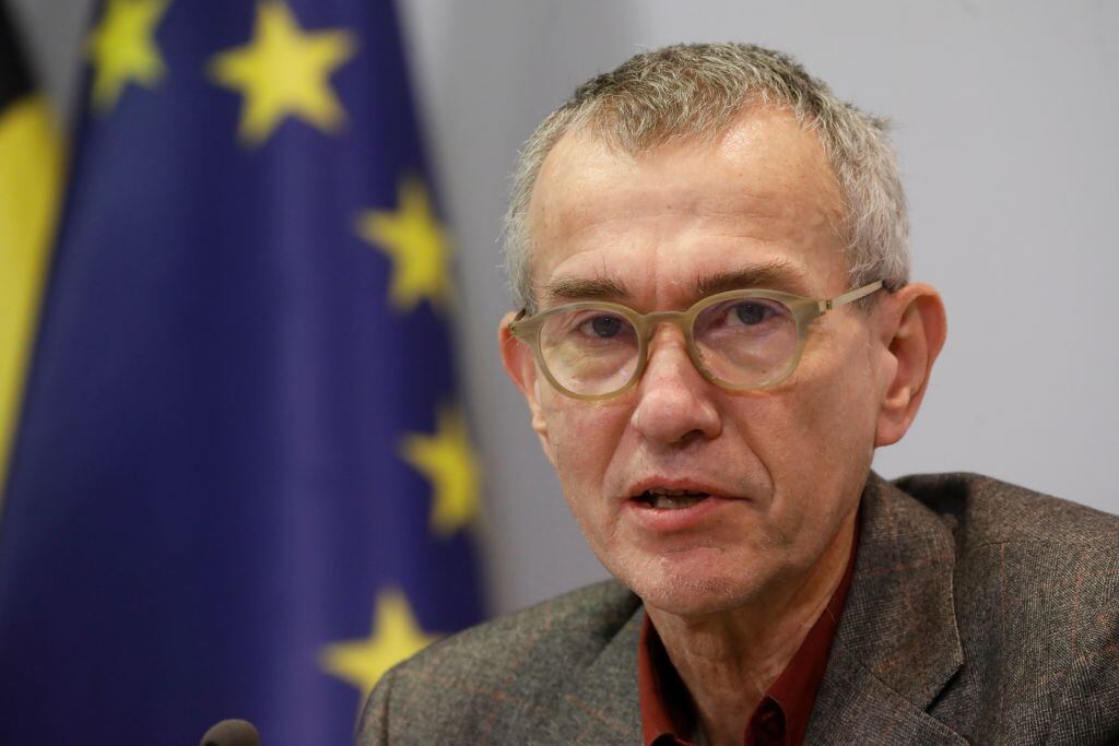 El ministro de salud belga Frank Vandenbroucke